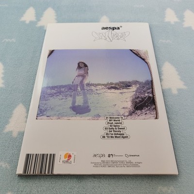 aespa MY WORLD NINGNING VER. AUTOGRAPHED SIGNED ALBUM(1 | eBay