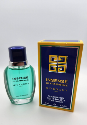 Insense Ultramarine by Givenchy Eau De Toilette Spray 1oz Original