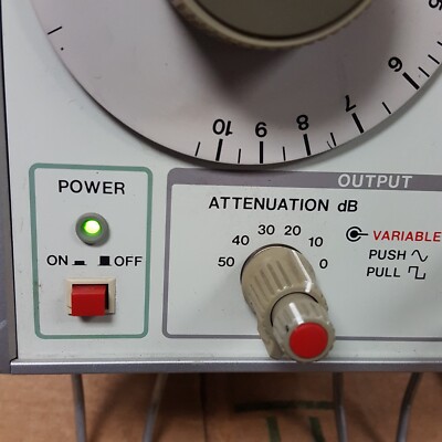 Leader Lag-120b Audio Frequency Generator 10hz - 1mhz for sale