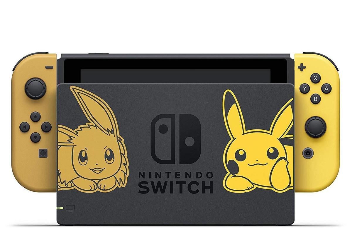 Nintendo Switch Console - Pokemon Let's Go, Eevee! + Poke Ball