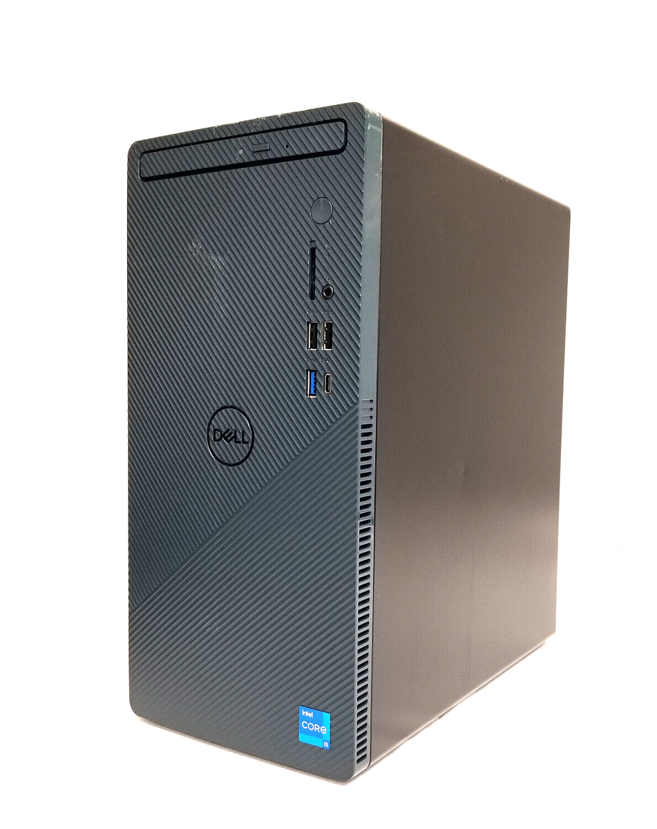 Dell Inspiron 3910 Tower Desktop Computer Intel Core i5-12400 16GB