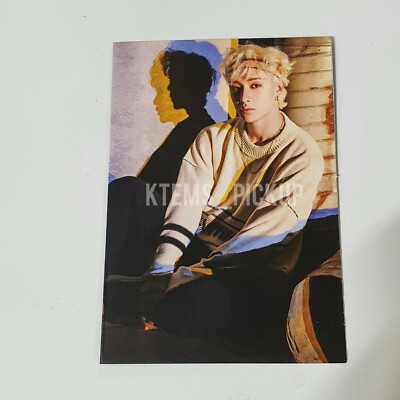 restocked) Stray Kids Yellow Wood message photocard Pre order