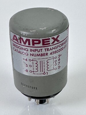 AMPEX 4580200-01 Matching Input Transformer 440 Tape Recorder | eBay