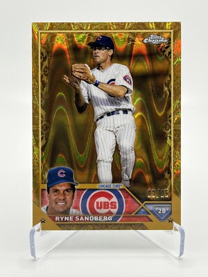 アーリング ハーランド Topps Chrome Gold Ray Wave