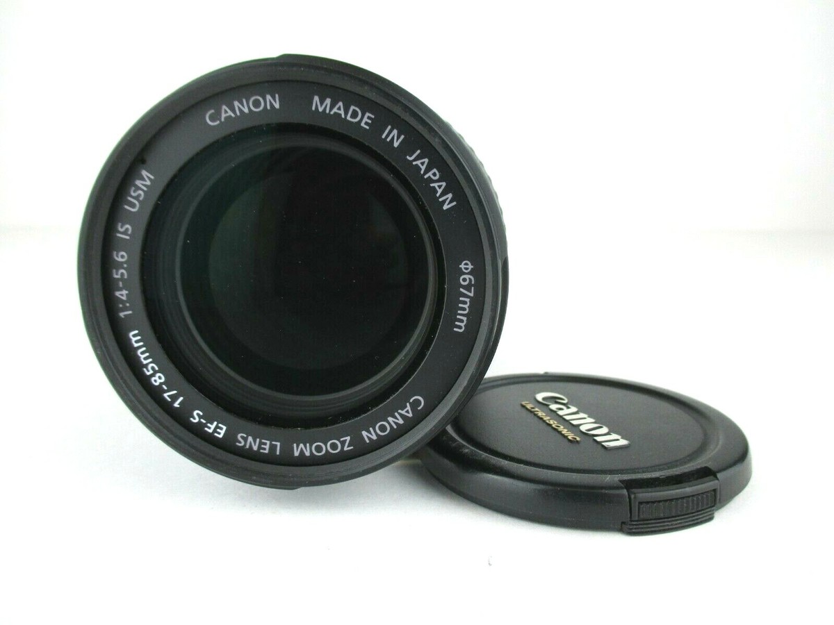 Canon 17-85mm Camera Lens F 4-5.6 EF-S Zoom Japan Ultrasonic Image