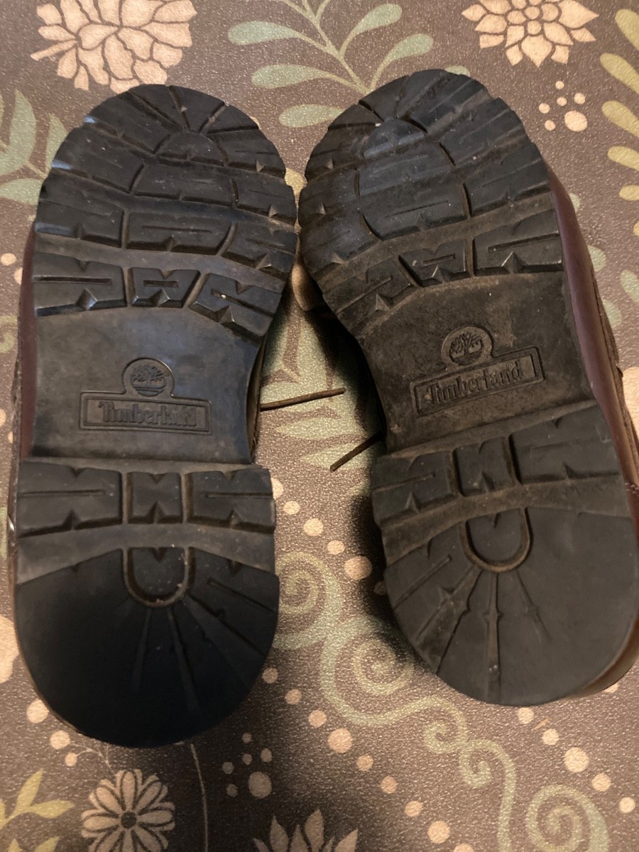 Vintage 90s Timberland Mens Preowned Shoes 3 Eye Classic Lug Lace