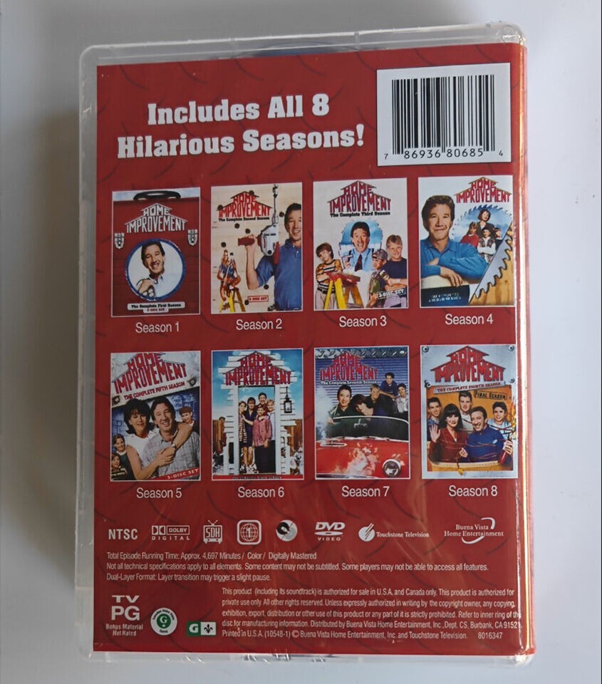 Home Improvement: The 20th Anniversary Complete Collection (DVD