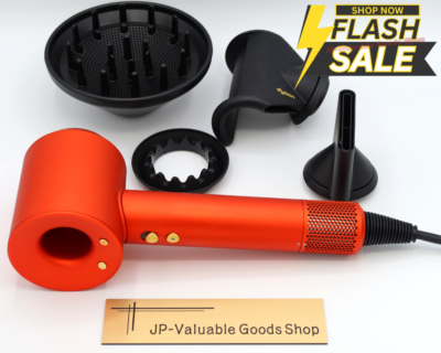 A] Dyson Supersonic HD08 Dyson Hair Dryer Limited Topaz Orange