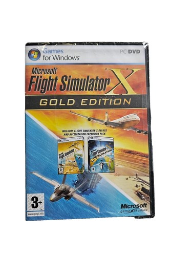 Microsoft Flight Simulator X Gold Edition with Acceleration