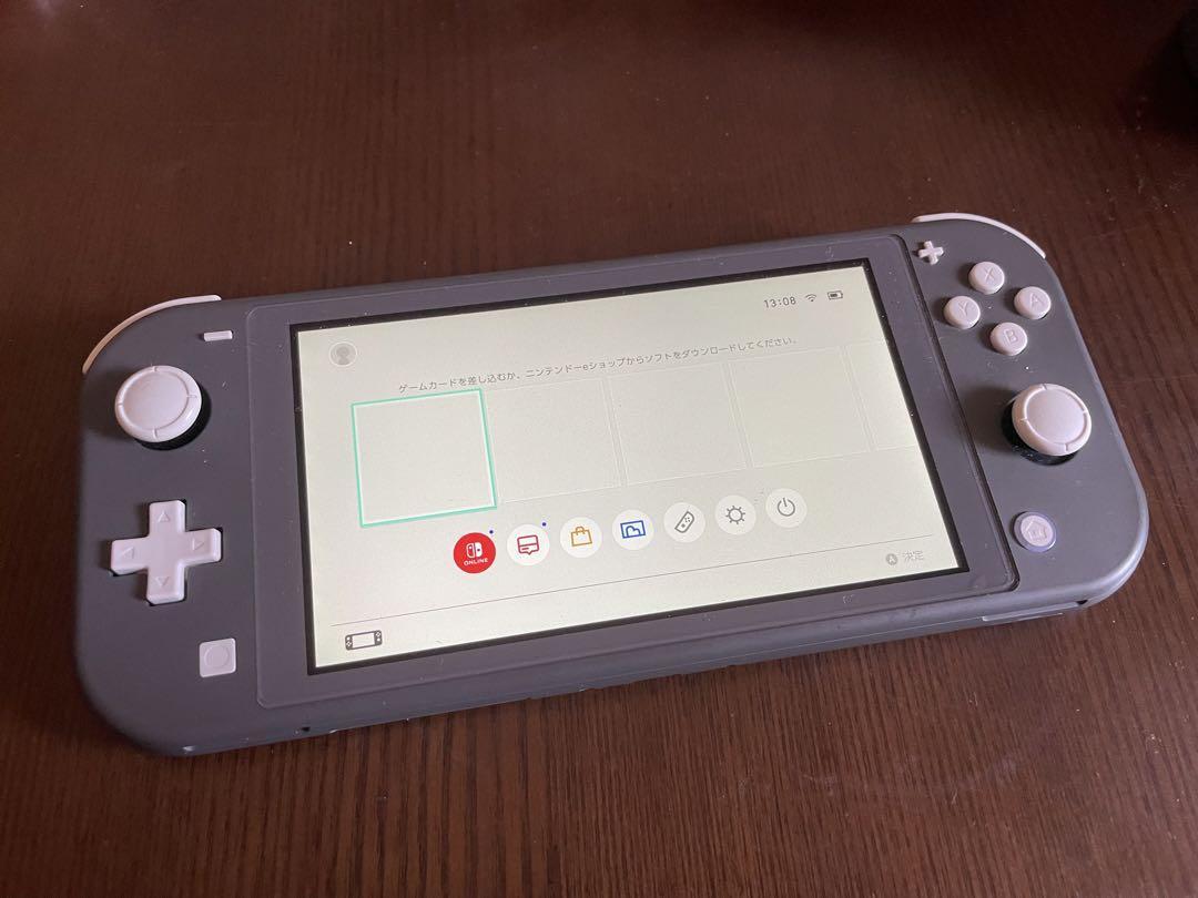 Nintendo Switch Lite Gray HDH-S-GAZAA Game Console Only Portable