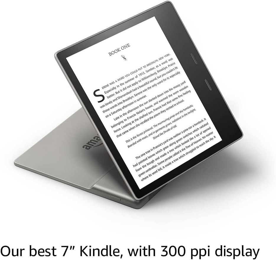 NEW Kindle Oasis Waterproof eReader 7” WiFi + Free 4G LTE CELLULAR