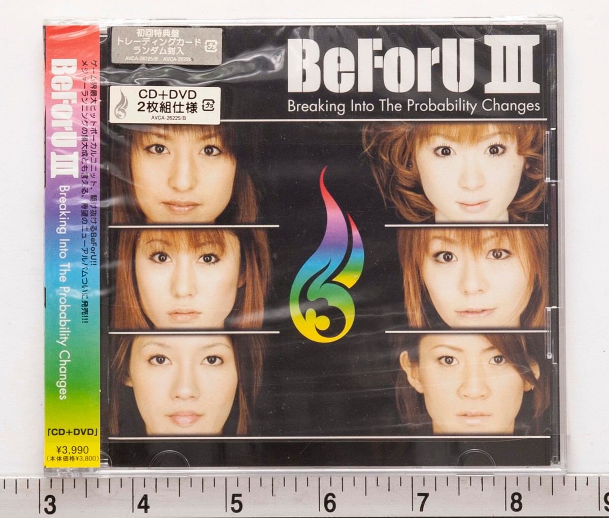 BeForU III Breaking Into The Probability Changes Japan CD DVD AVCA