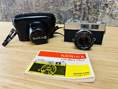 Konica Minolta Konica Auto S2 Rangefinder Camera | HEXANON 45MM F1