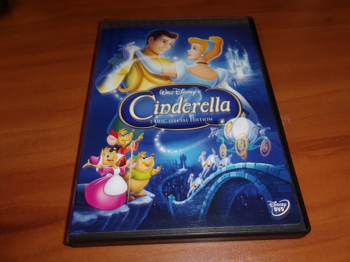 Cinderella (DVD, 2005, 2-Disc Set Special Edition, Platinum
