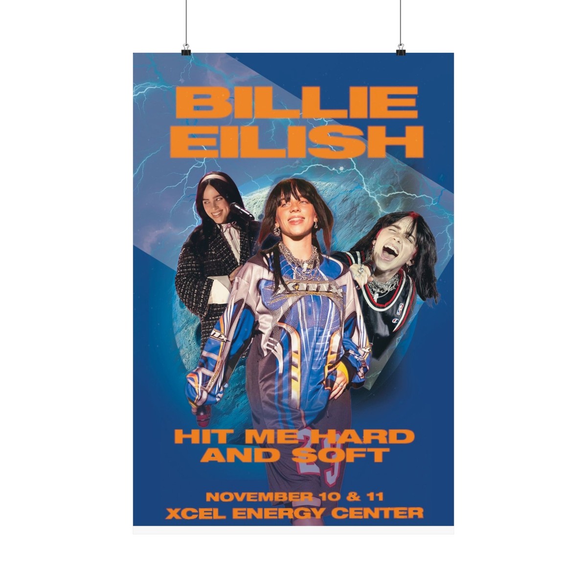 Billie Eilish Concert Poster - High Quality Prints | eBay