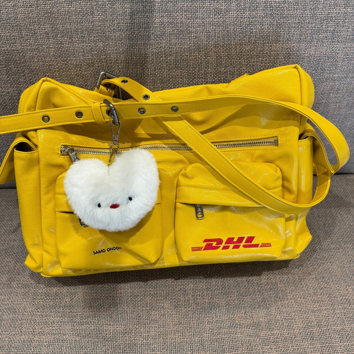 Samo Ondoh Pocket Utility Bag L DHL Yellow Korea 100% Authentic | eBay