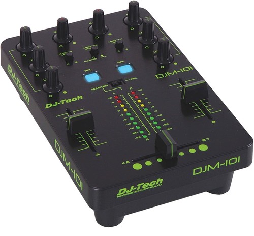 DJ-Tech - DIF-2S MKII - 2 CH. DJ Scratch Mixer w/ innoFADER Pro