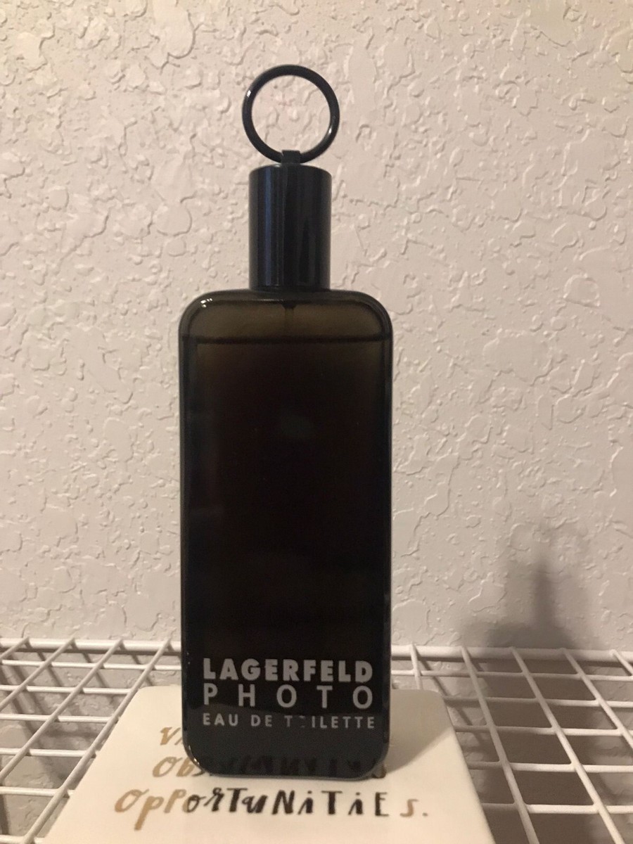 LAGERFELD PHOTO by LAGERFELD Men Cologne 4.2oz EDT Spray RARE