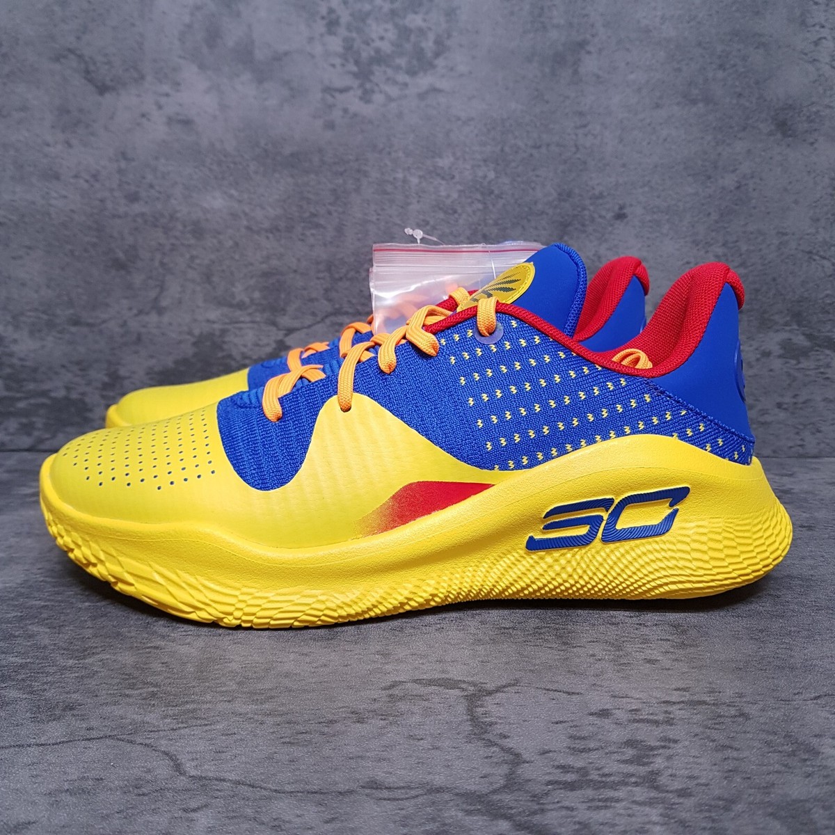 UNDER ARMOUR Curry 4 Flotro Curry Jam Basketball Shoes Mens 8.5