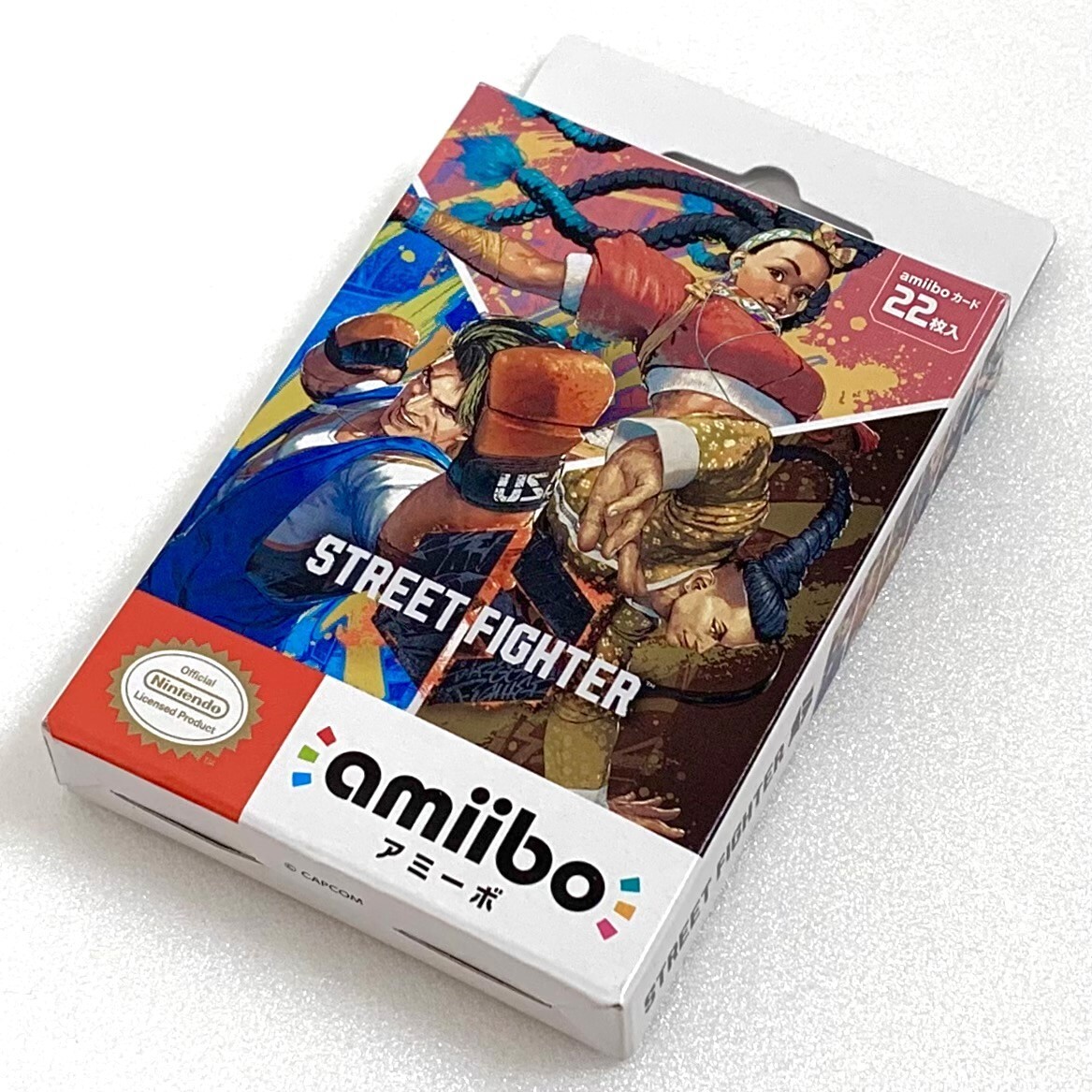Capcom Street Fighter 6 amiibo Card Starter Set 22 Character Cards