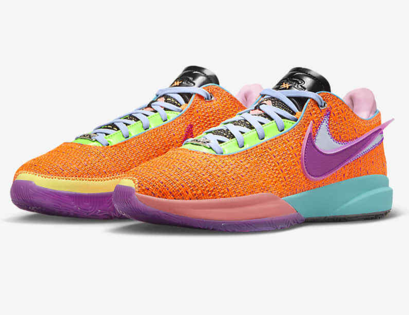 Nike LeBron 20 “Chosen 1” Total Orange Basketball Shoe DJ5423-800