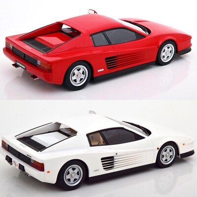 SET OF 2 MODELS 1984 FERRARI TESTAROSSA 1:18 by KK SCALE MODELS 1
