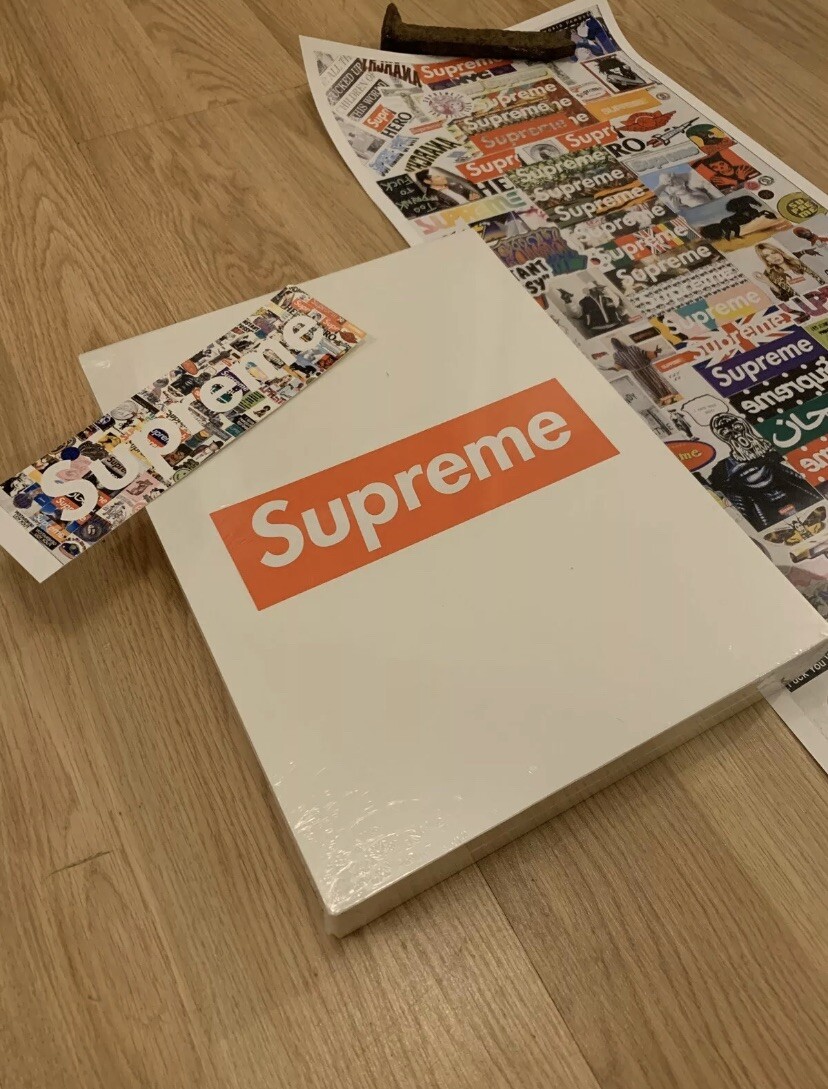 NEW RELEASE - Supreme VOL 2 - Hardcover Book - Skate - - w. Poster
