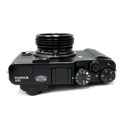 Fujifilm X Series X10 12.0MP Digital Camera - Black for sale