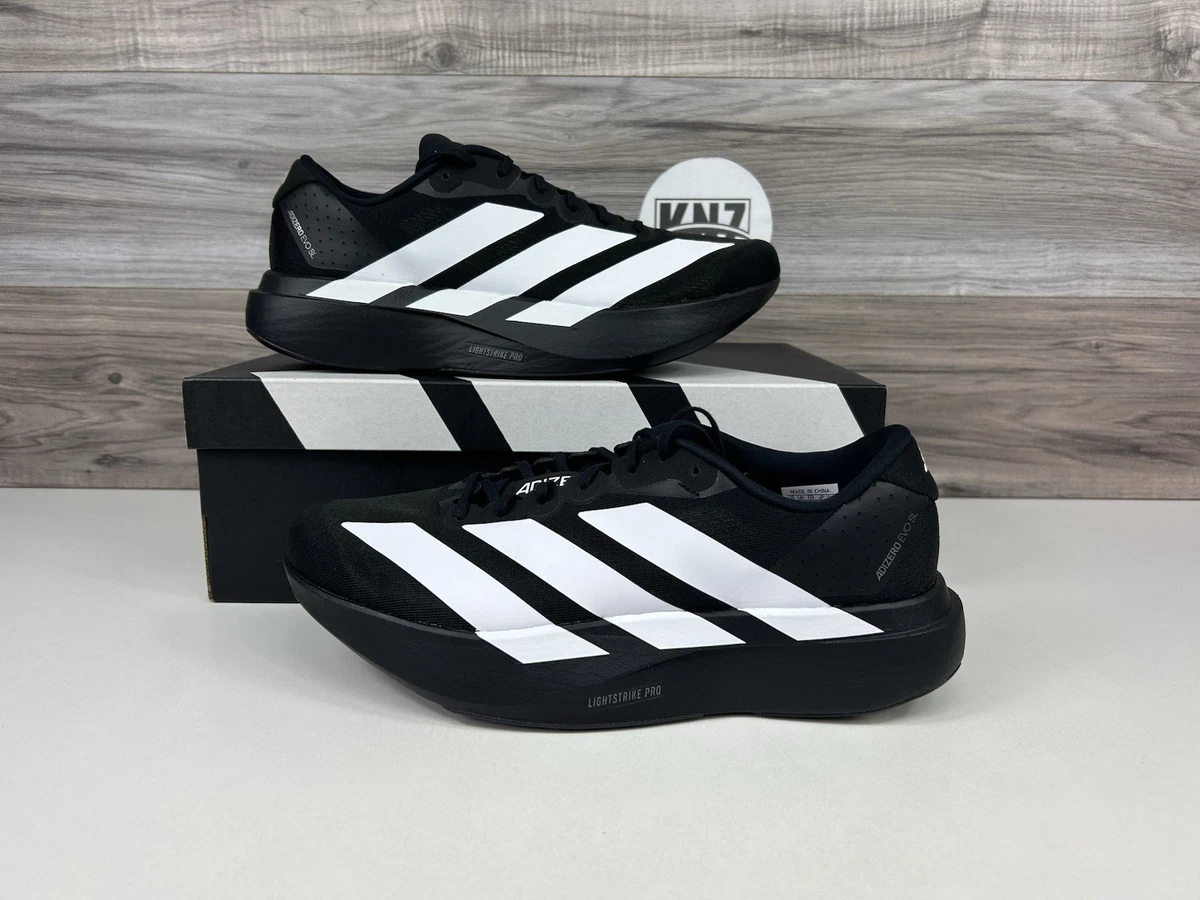 Adidas ADIZERO EVO SL Black White (JP7149) Authentic Men's Running