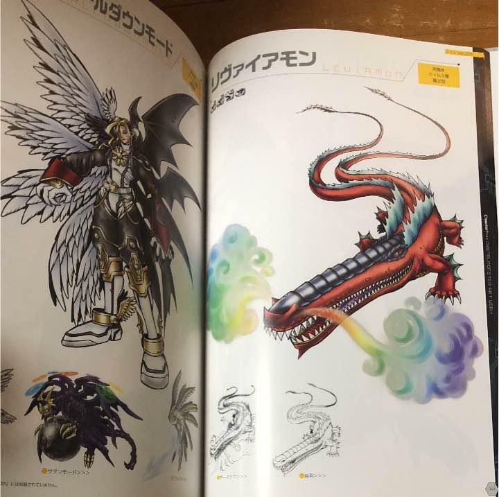 Digimon Digital Monster Art Book ver.1-5 & 20th Anniversary Anime