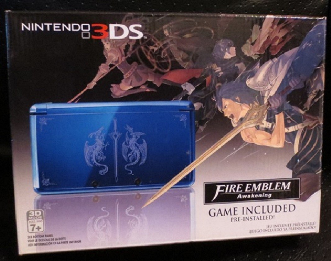 Nintendo 3DS Fire Emblem: Awakening Limited Edition Blue Handheld