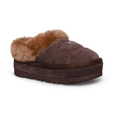UGG TAZZLITA HARDWOOD SUEDE SHEARLING LINED PLATFROM WOMEN'S
