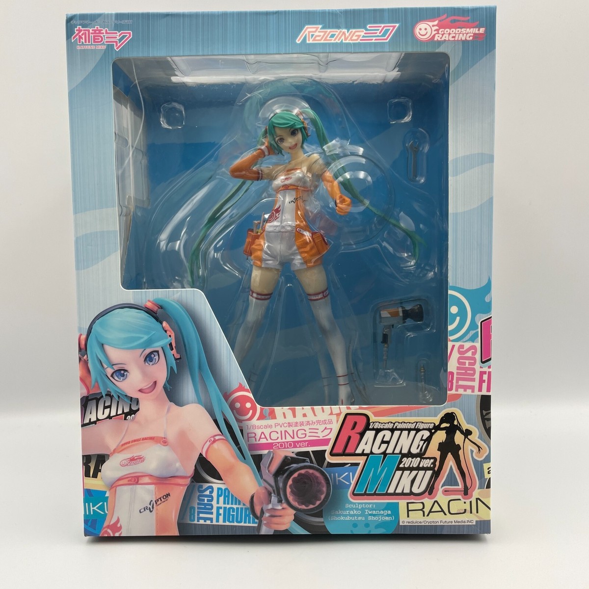 Racing Miku 2010 ver. 1/8 PVC Figure Good Smile Racing From Japan