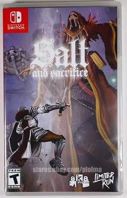 SALT AND SACRIFICE Brand New NINTENDO SWITCH Game Limited Run #281