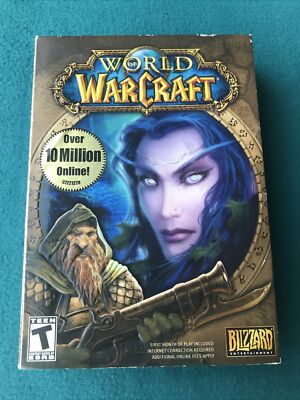 World of Warcraft Original Box - PC Game, Blizzard (2004) with