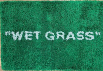 Wet Grass Virgil Abloh x IKEA Abloh Rug Green Off-White 195 x 132