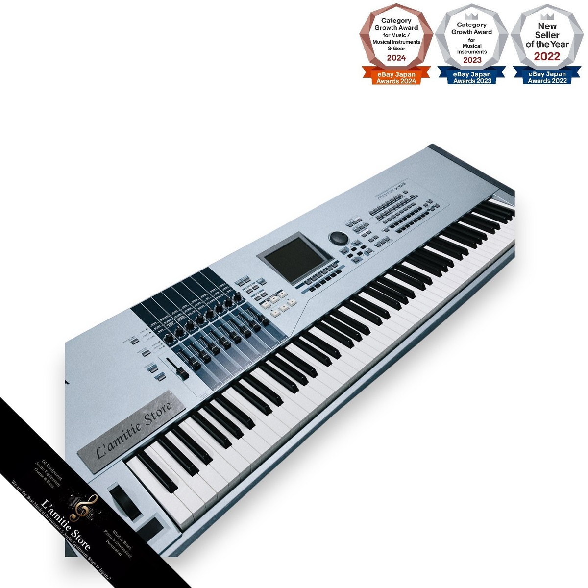 Yamaha Motif XS8 88 Keys Keyboard Synthesizer Music Workstation