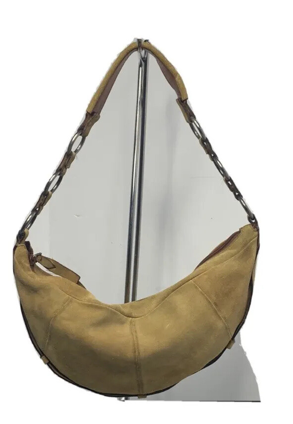 Vintage Yves Saint Laurent Mombasa Calfskin suede Leather Bag | eBay