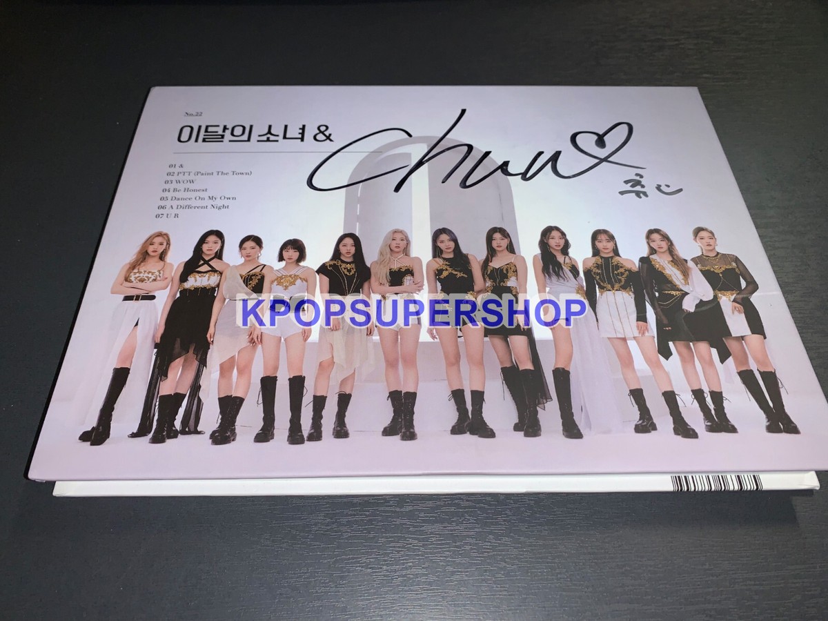 Loona 4th Mini Album & CHUU Autographed Signed CD Great No