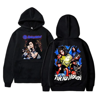 Collection Tokio Hotel Kaulitz Hoodie Black All Size S-3XL AR1405