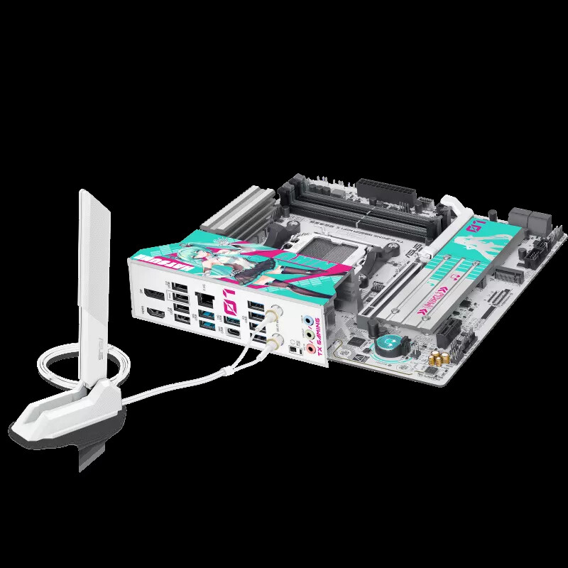 ASUS TX GAMING B850M WIFI S HATSUNE MIKU EDTION Socket AM5 DDR5