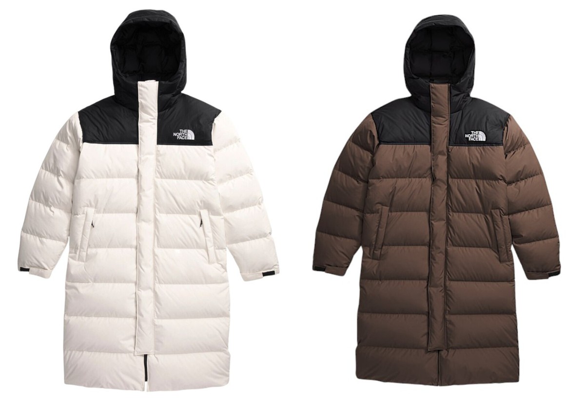 Men's The North Face 1996 Nuptse 700 Down Long Parka Puffer Coat