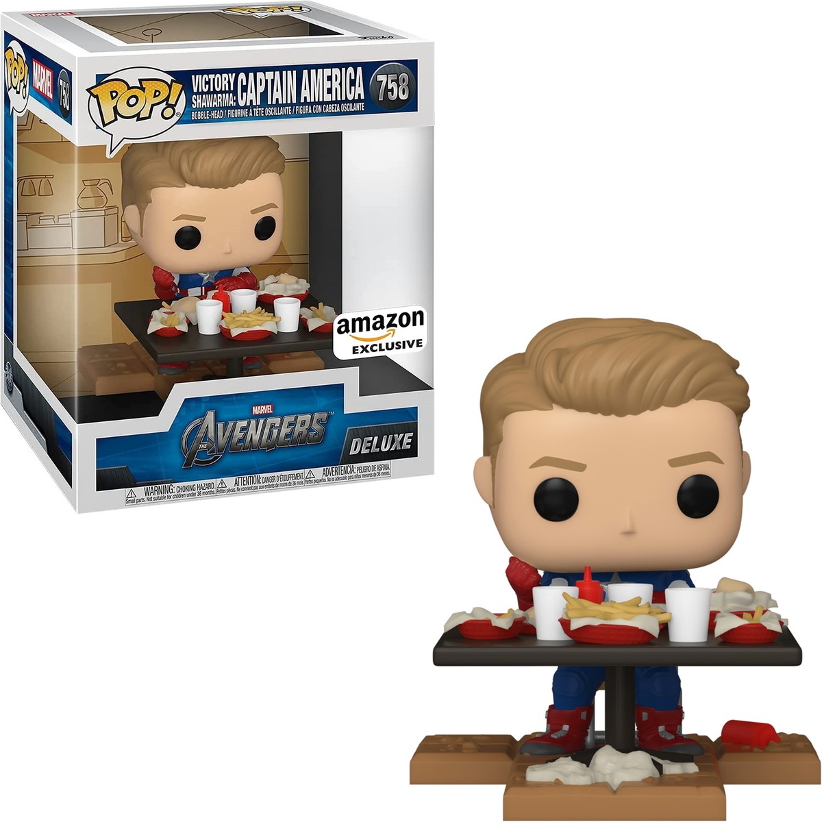 Marvel Avengers - Victory Shawarma: Captain America 758 Amazon