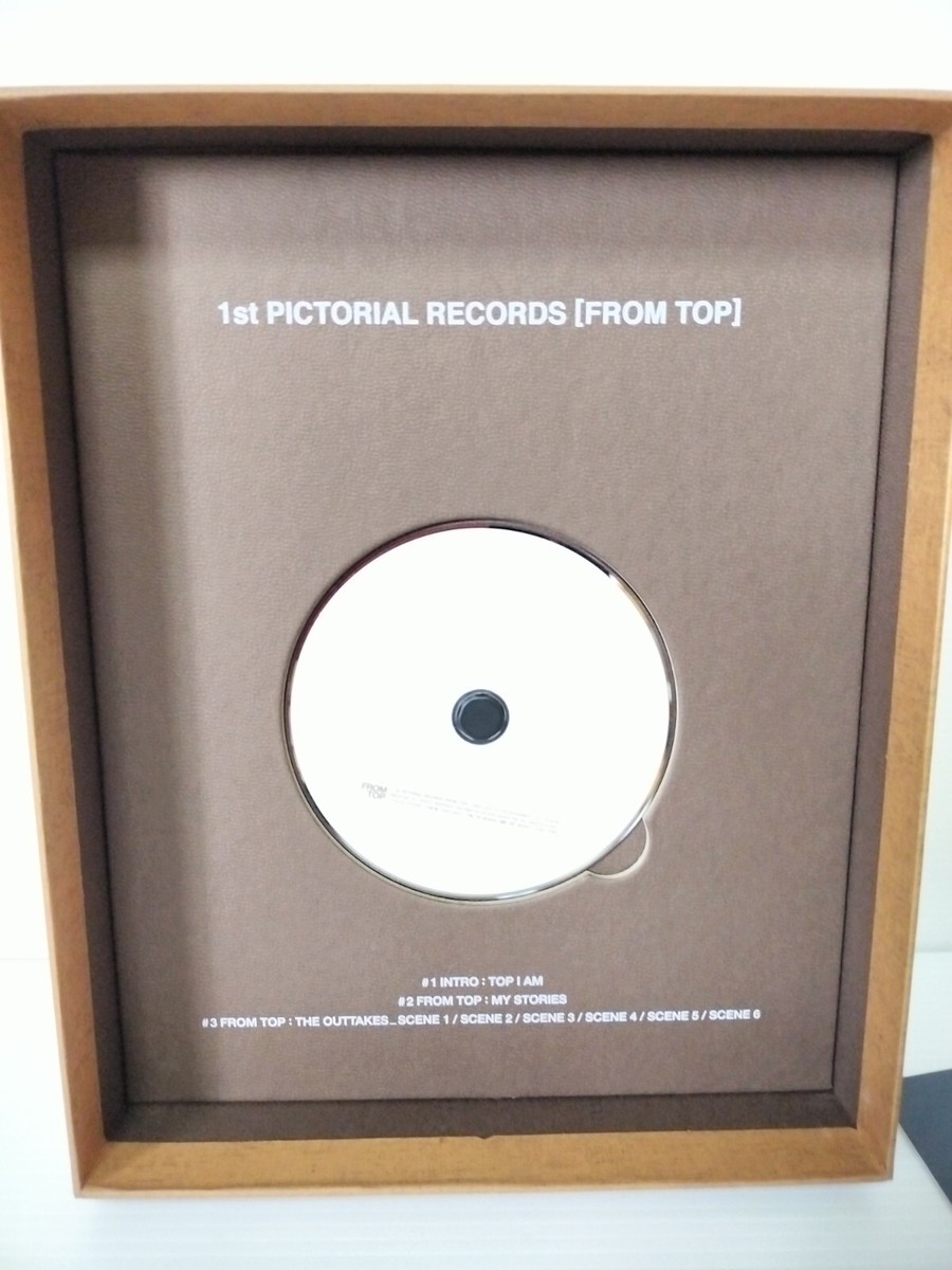 BIGBANG T.O.P FROM TOP 1st PICTORIAL RECORDSFirst Photobook& DVD