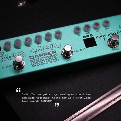 Valeton Multi Effects Guitar Pedal Dapper Indie of Distortion