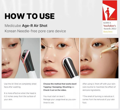 NEW Medicube AGE-R ATS AIR SHOT Microneedle Therapy Home Skin Care