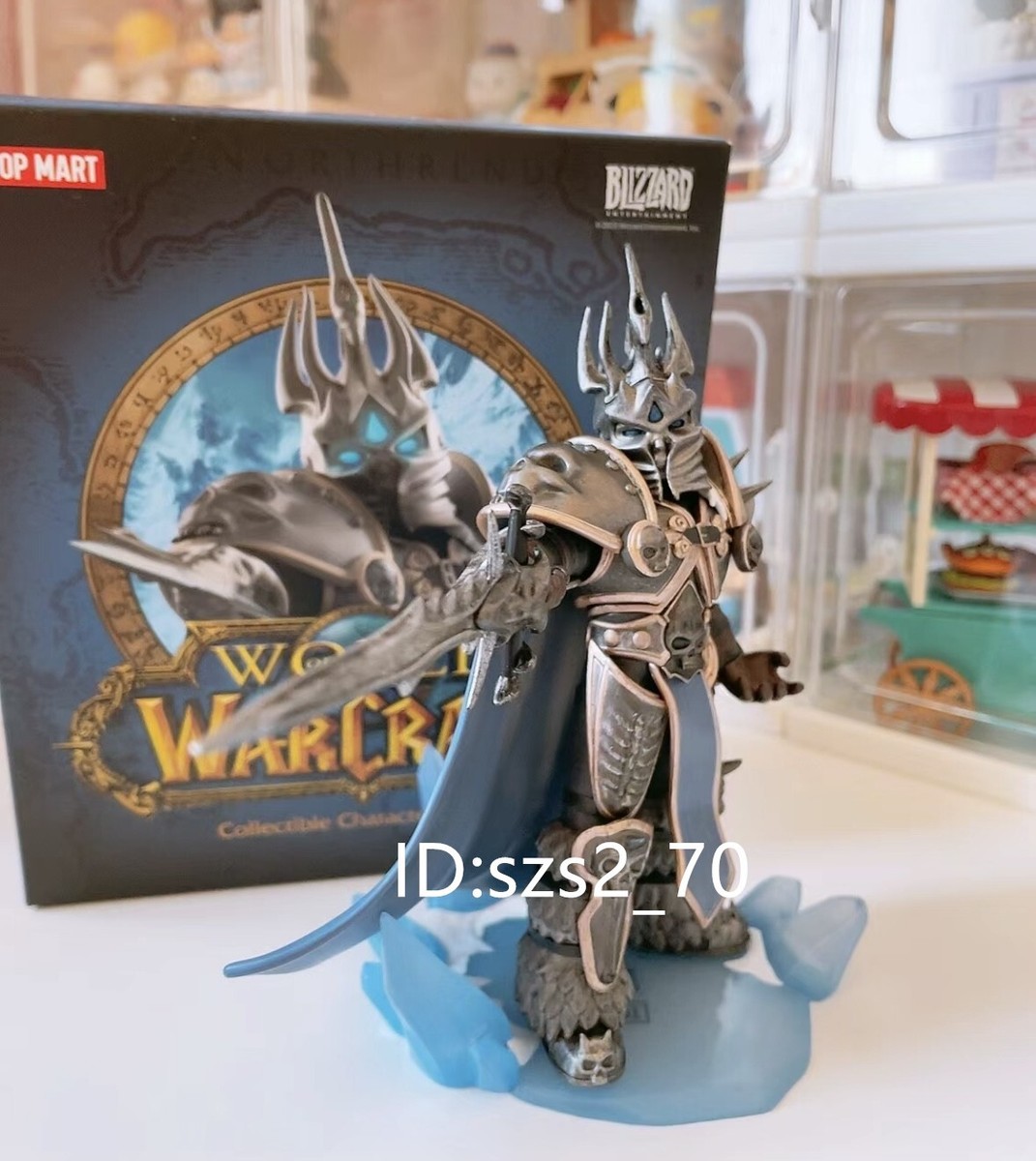The Lich King Authentic POP MART World Warcraft Mini Figure Kawaii