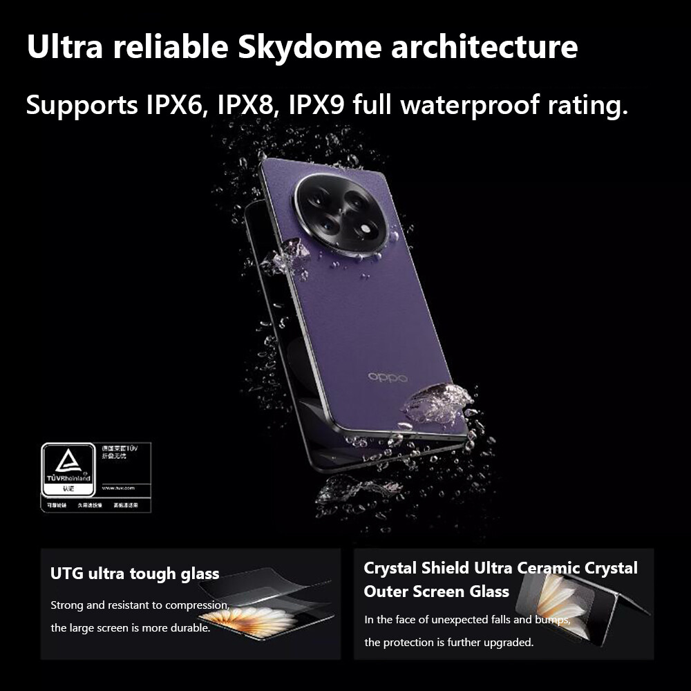 OPPO Find N5 5G Slim Folding Phone Satellite Snapdragon 8 Elite