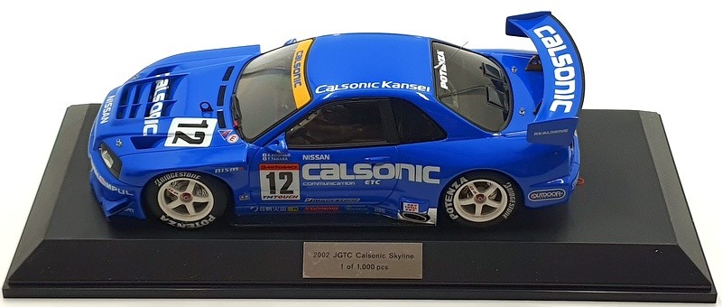 Autoart 1/18 Scale 80284 Nissan Skyline GT-R34 JGTC 2002 Calsonic