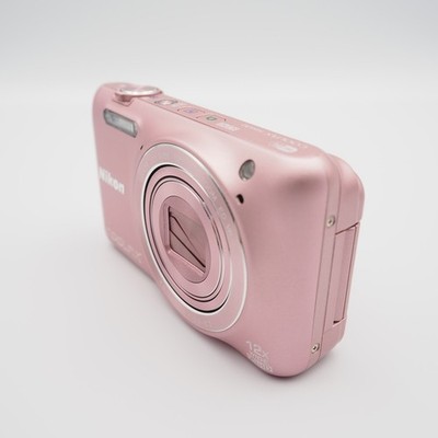 Near Mint] Nikon COOLPIX S6600 Pink 16.0MP Digital Camera w